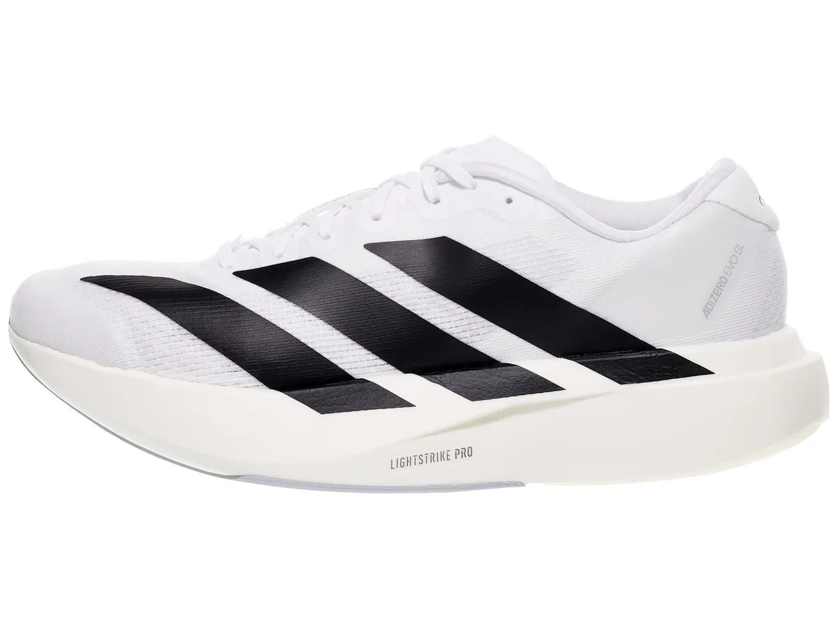Adidas Adizero Evo SL running shoe, side view